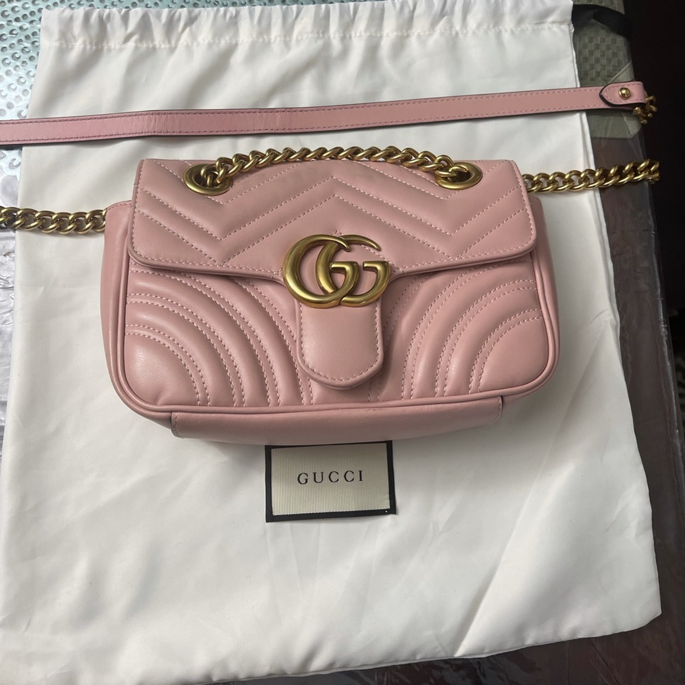Gucci Marmont matelassè mini bag